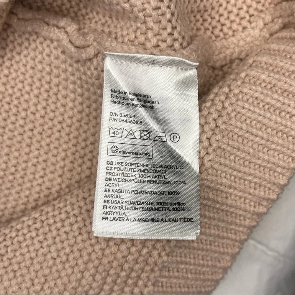 Divided by H&M Pink Knit Turtleneck Sweater - Picture 5 of 5
